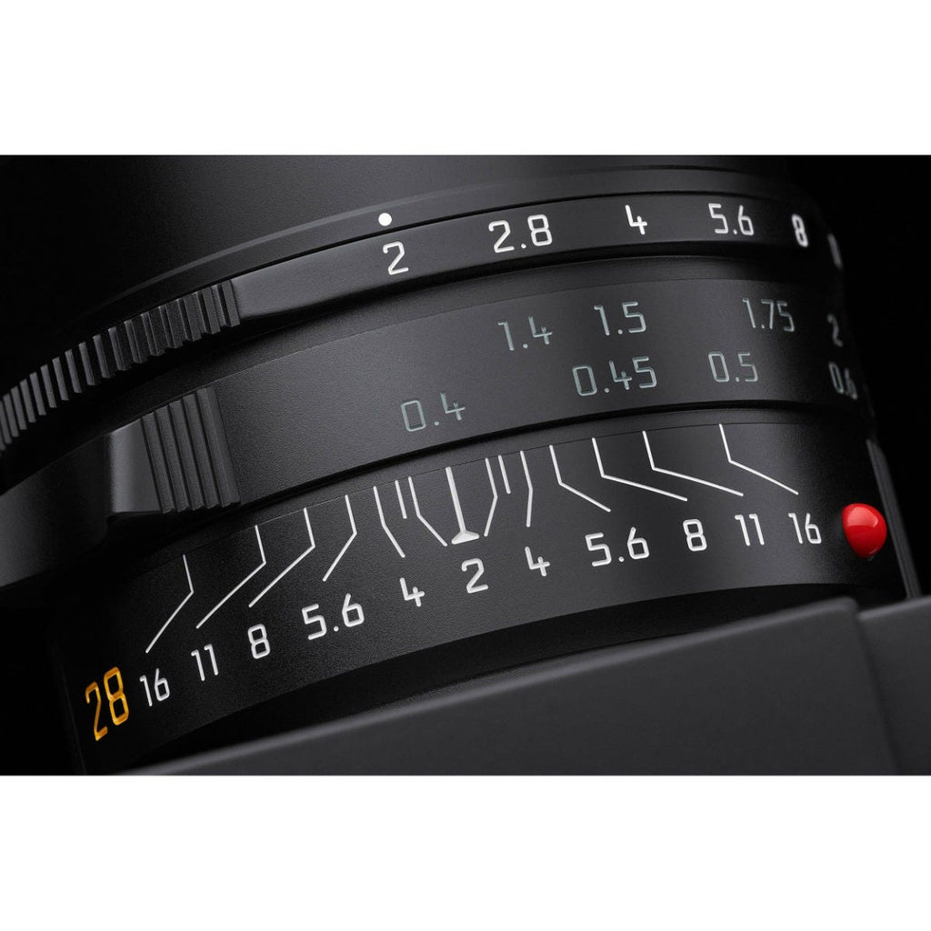 Leica Summicron-M 28mm f/2 ASPH black New