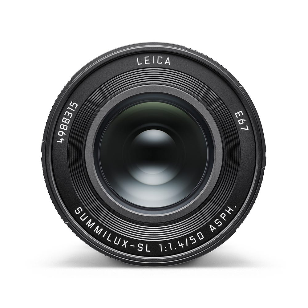 LEICA Summilux SL 50mm f/1.4 Lens - Black Anodized Finish