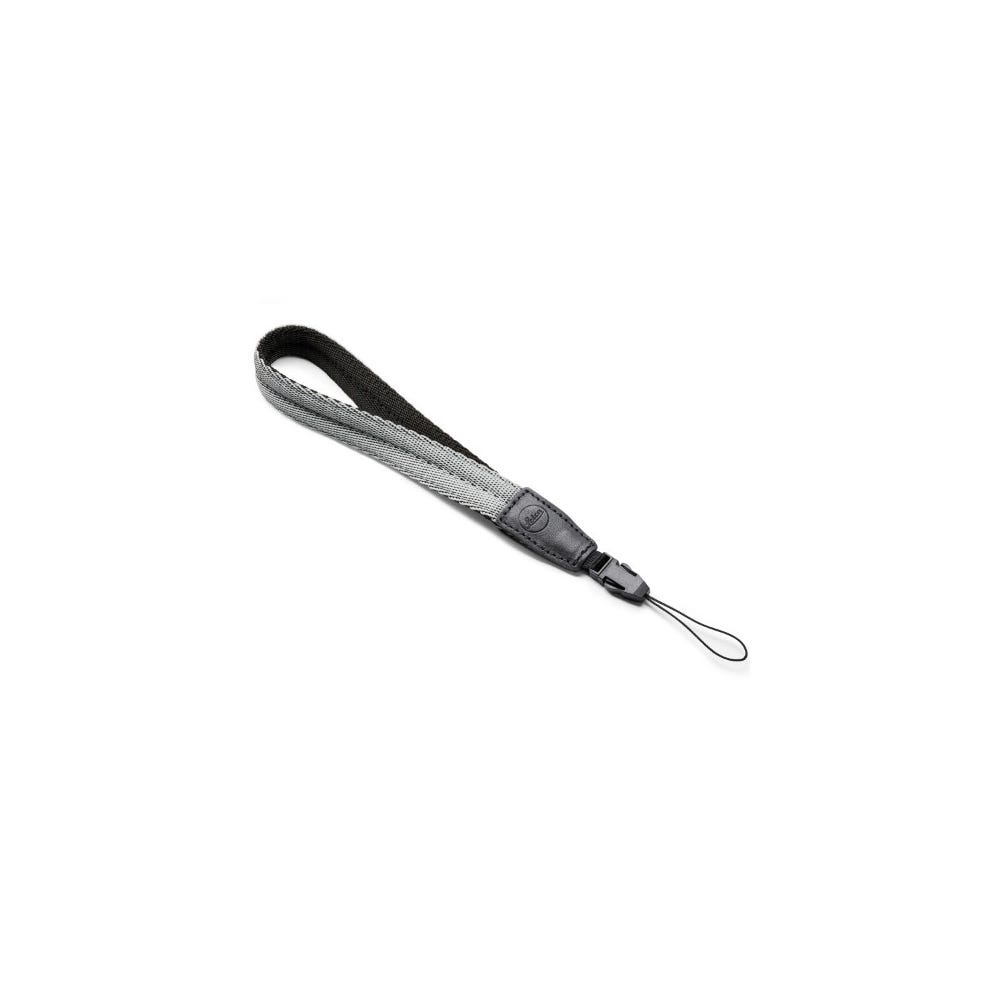 LEICA Wrist Strap Sofort Fabric Black-Light Grey