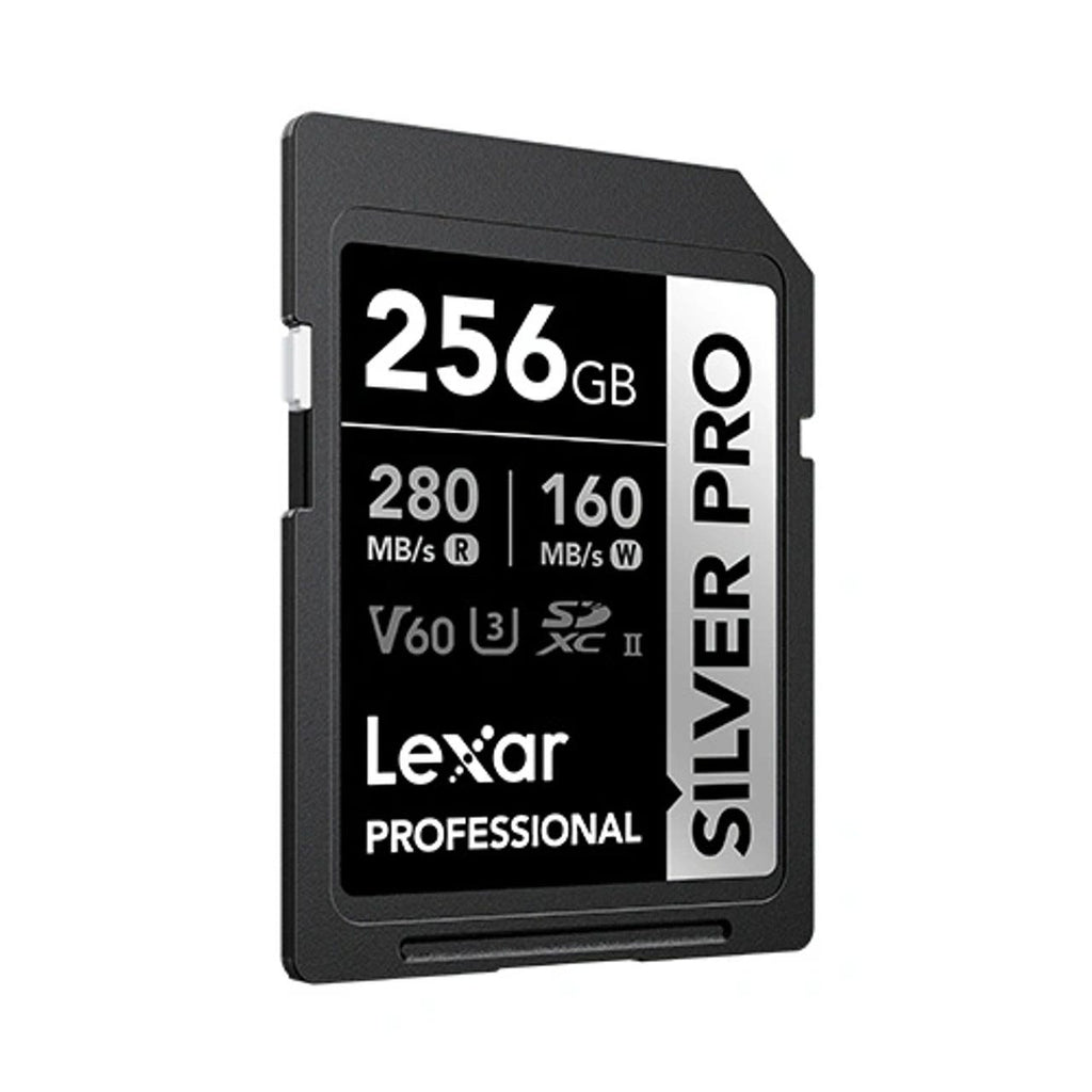 Lexar 256GB Professional SILVER PRO SDXC UHS-II Card