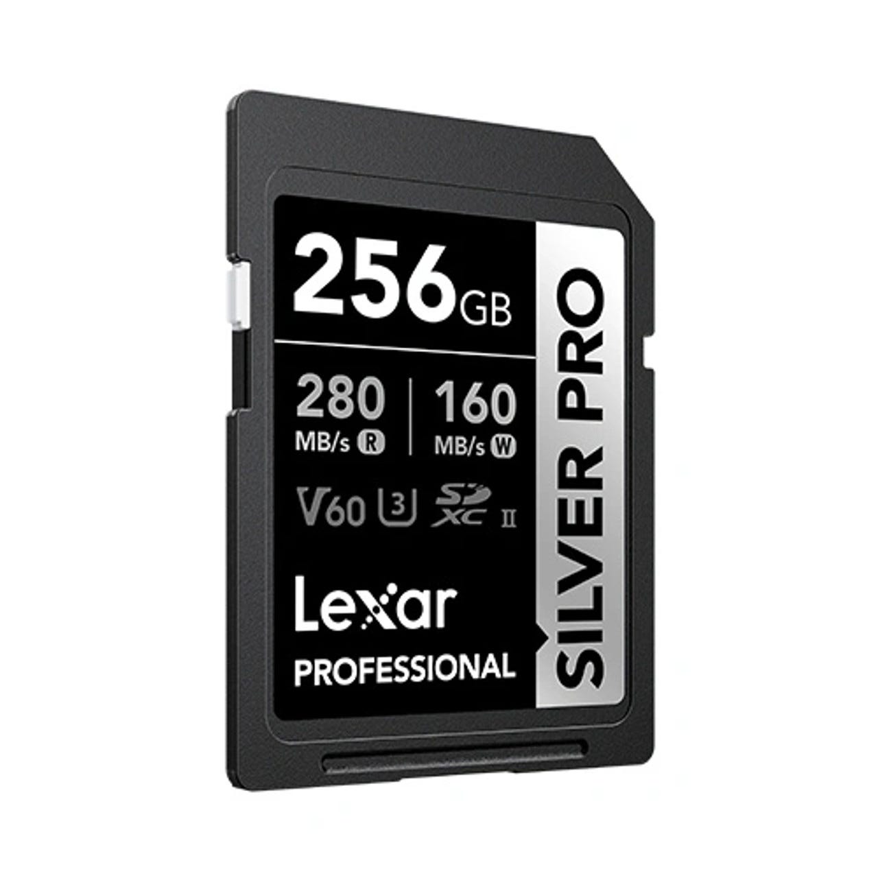 Lexar 256GB Professional SILVER PRO SDXC UHS-II Card