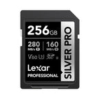 Lexar 256GB Professional SILVER PRO SDXC UHS-II Card