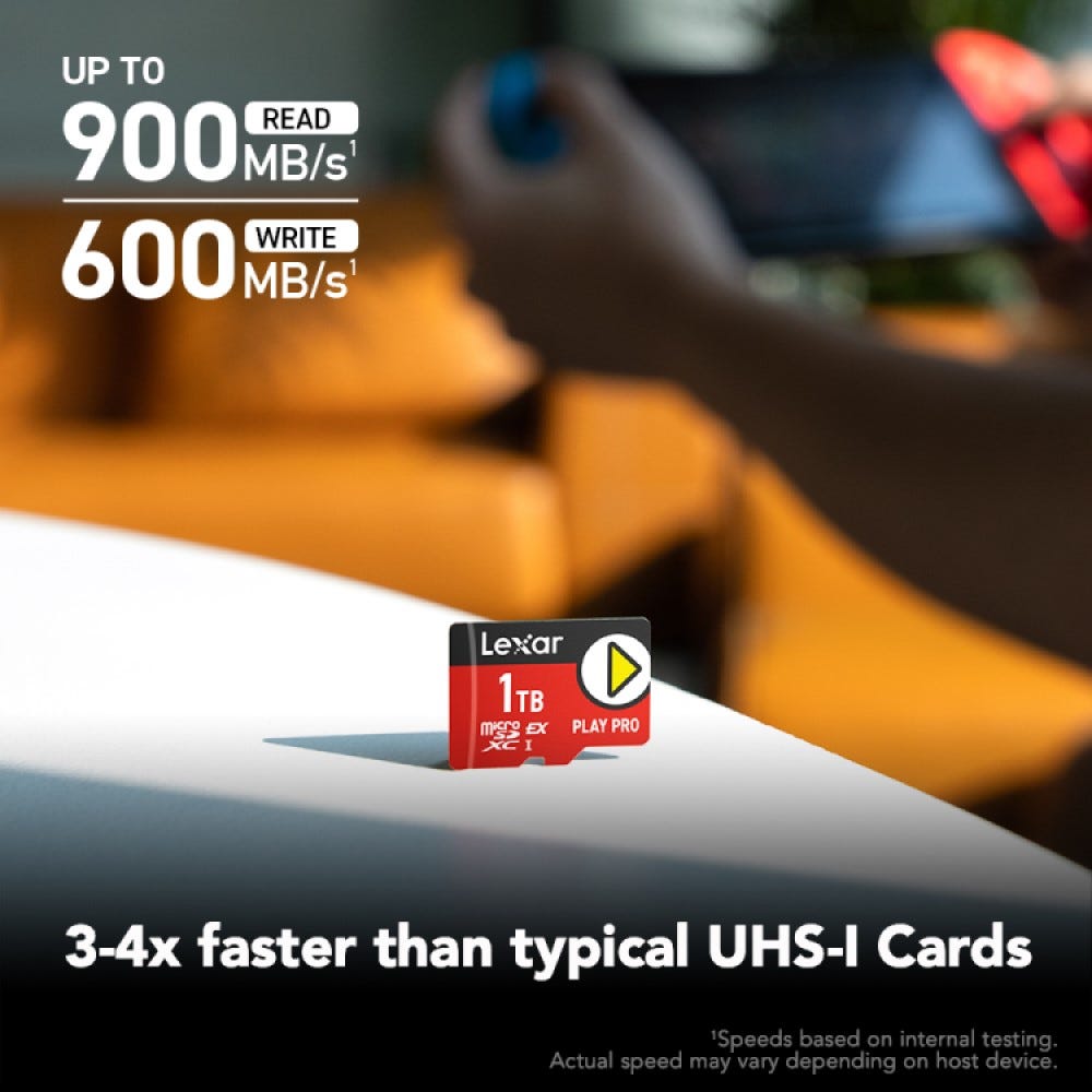 Lexar PLAY PRO MicroSDXC Express Card - 1TB
