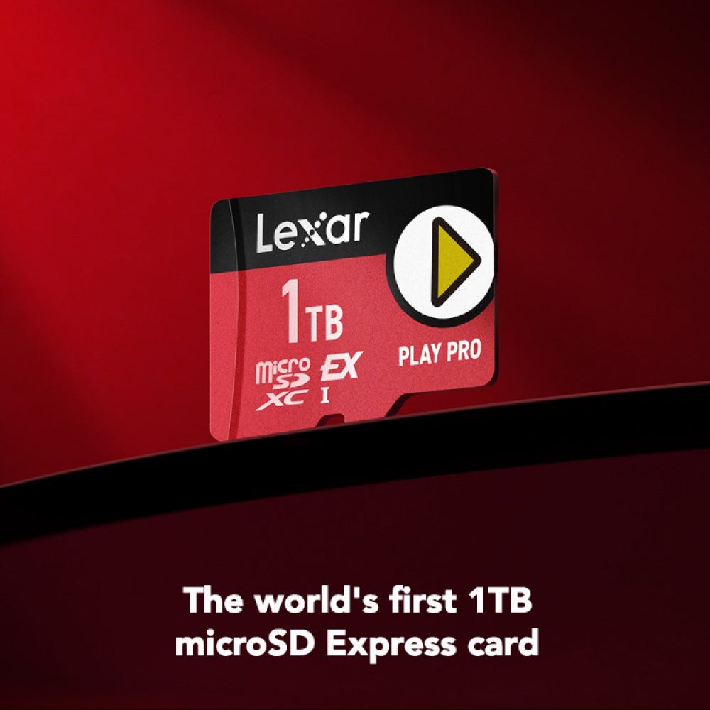 Lexar PLAY PRO MicroSDXC Express Card - 1TB