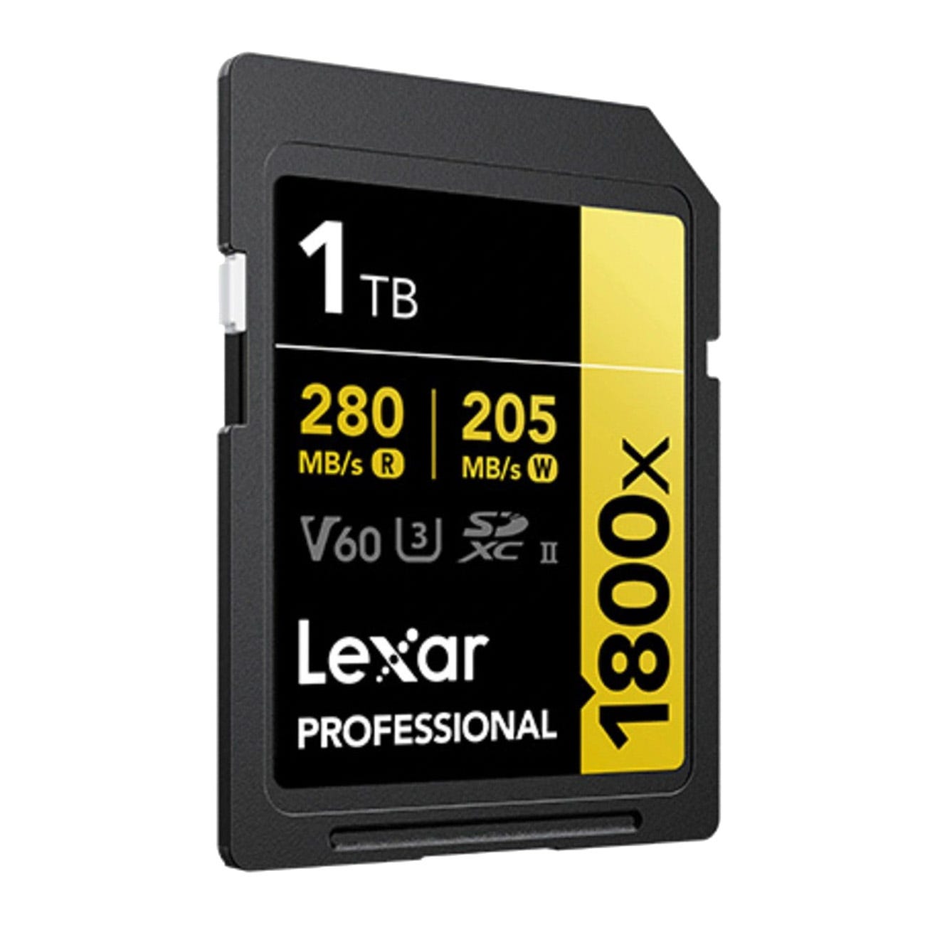 Lexar 1TB Professional GOLD 1800X SDXC UHS-II SD Card