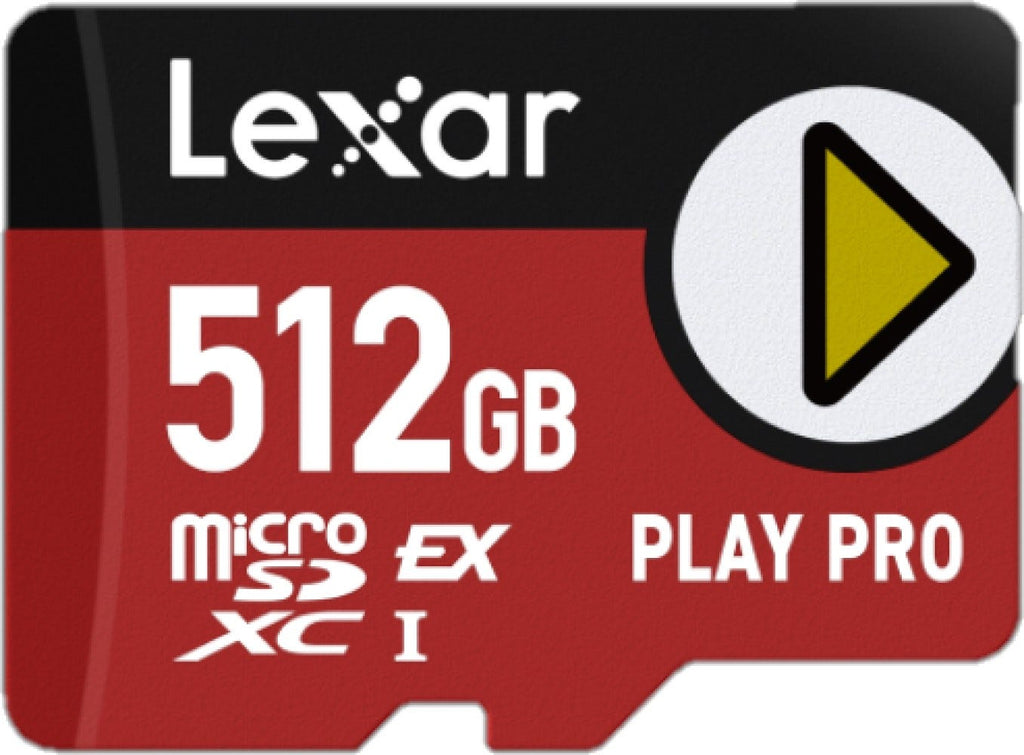 Lexar PLAY PRO MicroSDXC Express Card - 512GB