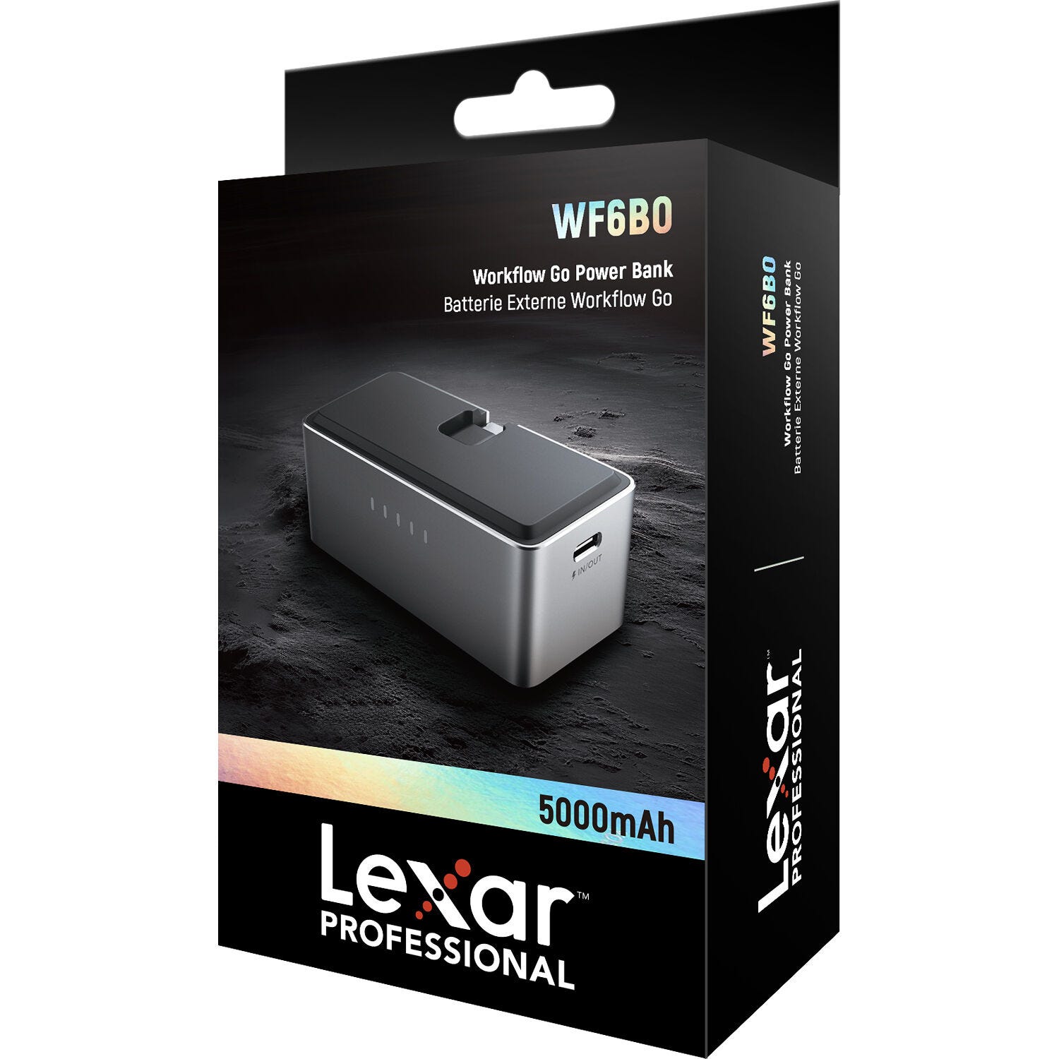 Lexar Professional Workflow Go Power Bank 5000mAh detachable battery