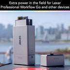 Lexar Professional Workflow Go Power Bank 5000mAh detachable battery
