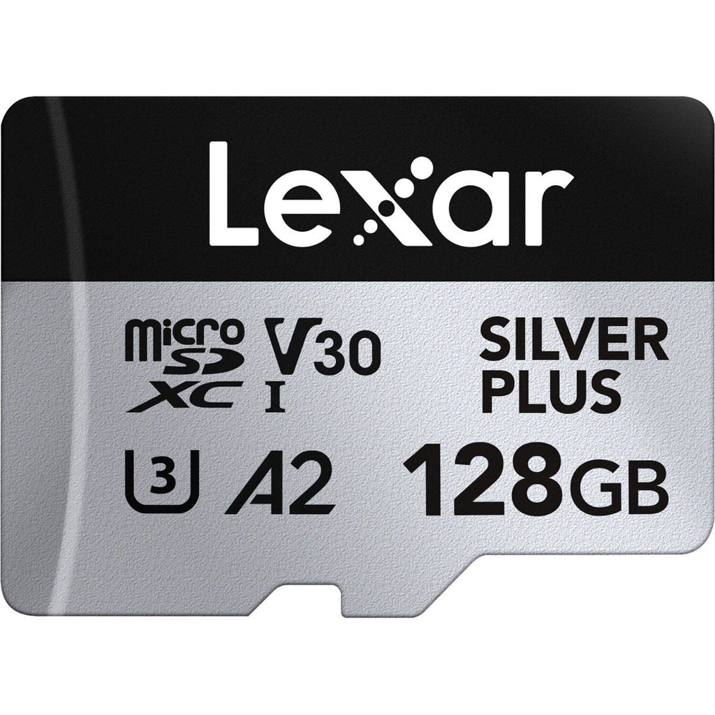 Lexar Professional Silver Plus MicroSDXC Card - 128GB