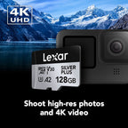 Lexar Professional Silver Plus MicroSDXC Card - 128GB