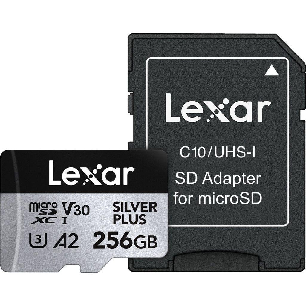 Lexar Professional Silver Plus MicroSDXC Card - 256GB