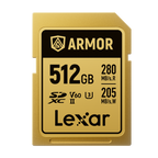 Lexar Professional ARMOR Gold Pro SDXC UHS-II Card - 512GB