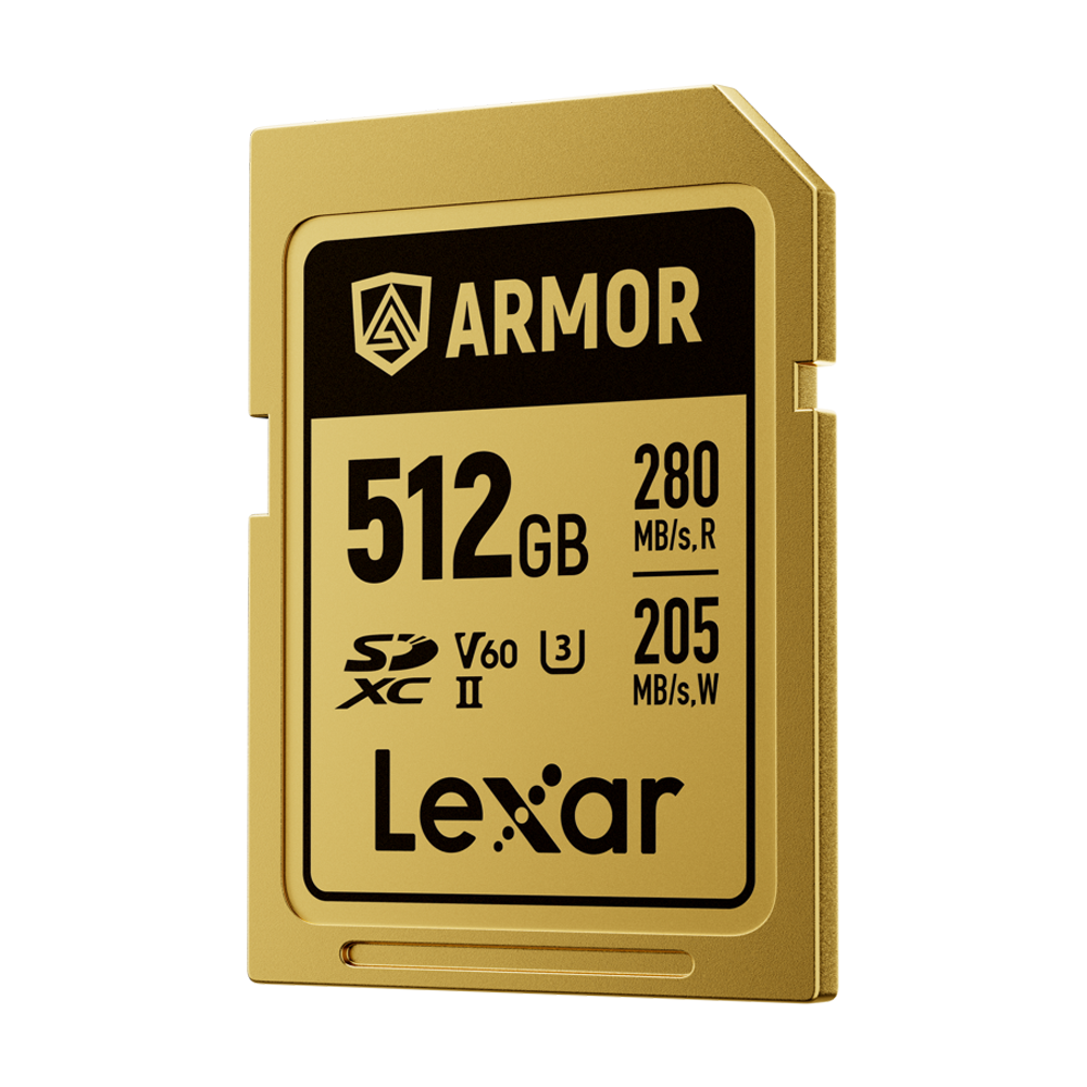 Lexar Professional ARMOR Gold Pro SDXC UHS-II Card - 512GB