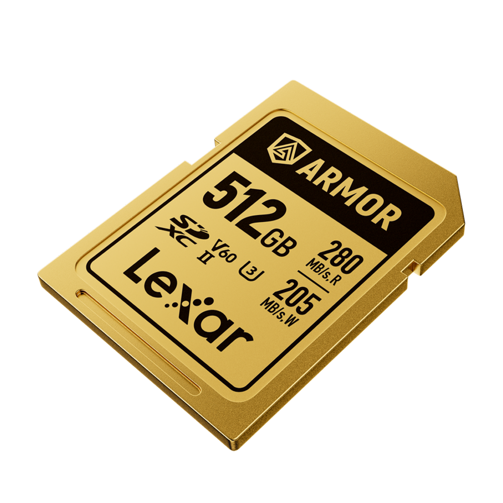 Lexar Professional ARMOR Gold Pro SDXC UHS-II Card - 512GB