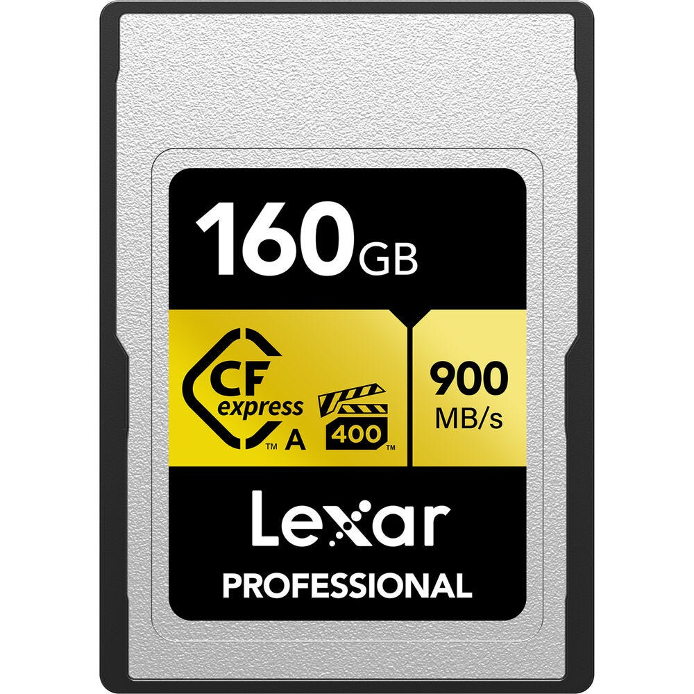 Lexar Professional Gold Series CFexpress Type A Card - 160GB