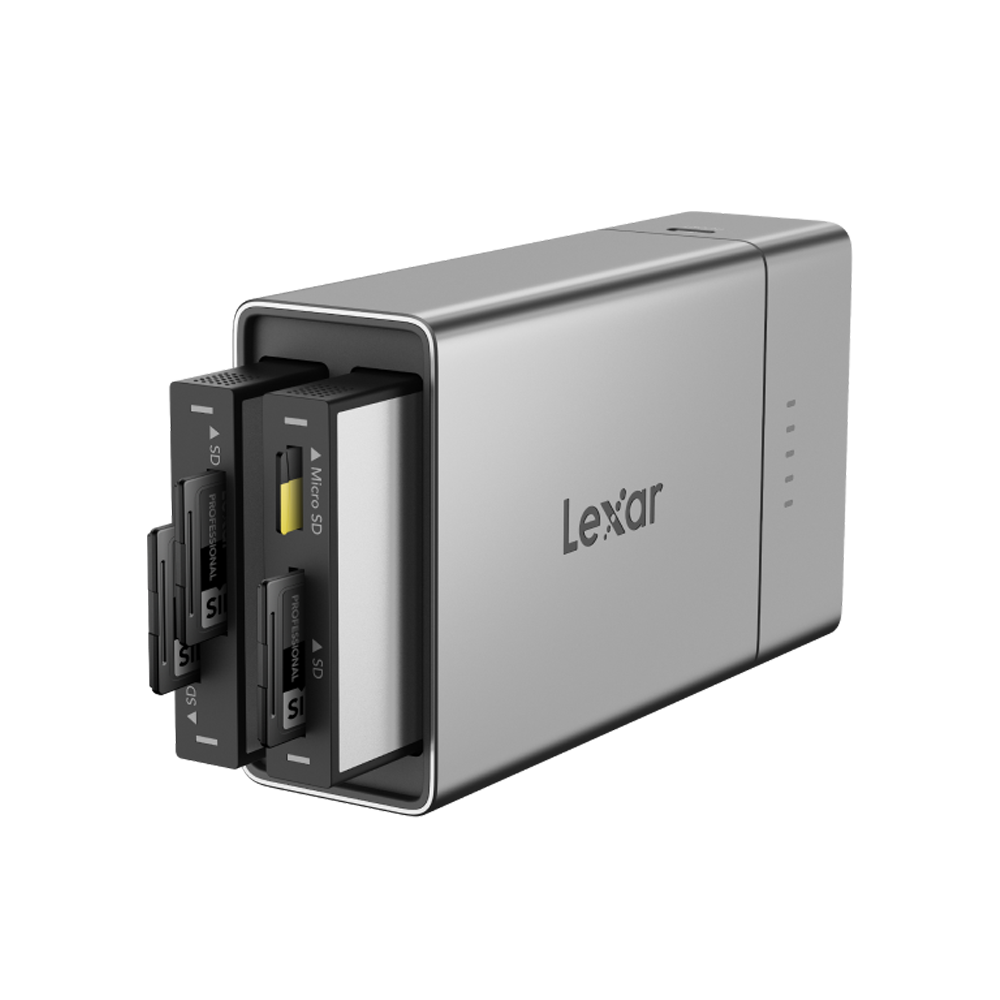 Lexar Professional Workflow Go with 2 Module Bay