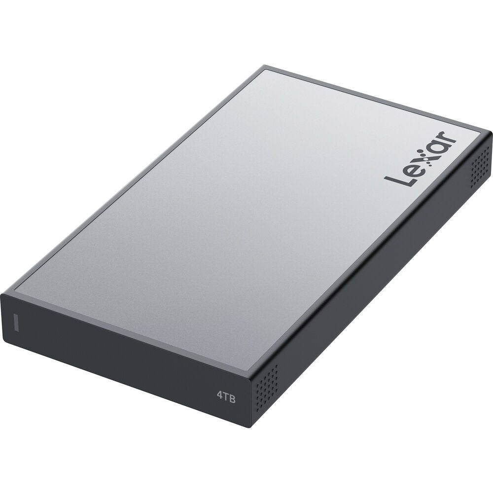 Lexar Professional Workflow Portable SSD 4TB, up to 2000MB/s Read and 2000MB/s