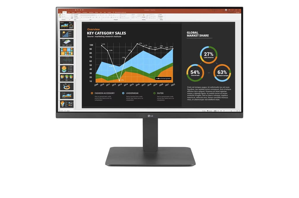 LG 24BR650B 23.8" FHD IPS Monitor with USB Type-C