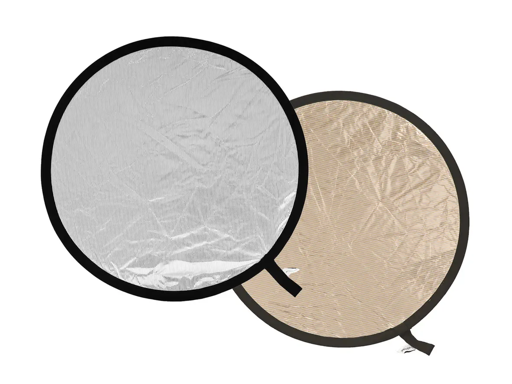 Lastolite Collapsible Reflector 75cm - Sunfire/Soft Silver