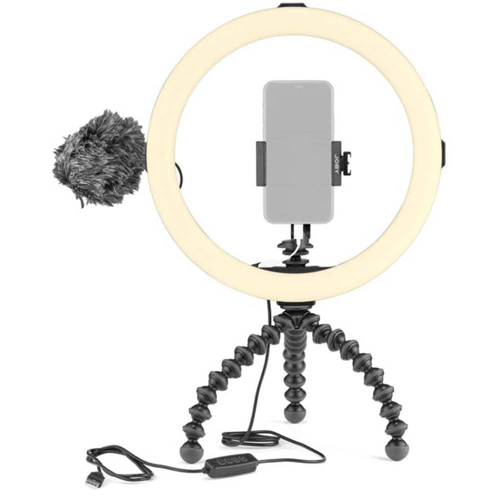 Open Box JOBY Beamo Ring Light Complete Kit