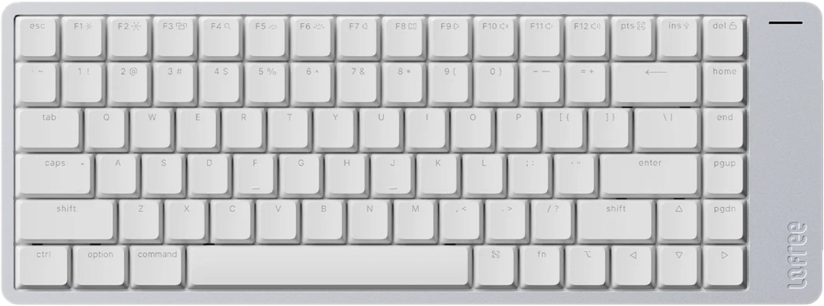 Lofree FLOW 2 84 Low Profile Hot-Swap Wireless Keyboard (Silver) (Void Switch)