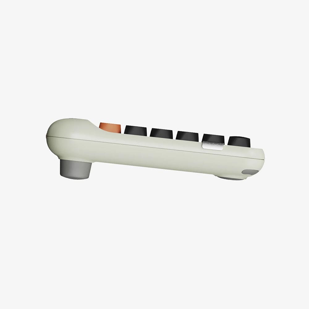Lofree 1970s Tri-mode Hot-Swap Retro Wireless Mechanical Keyboard (Olive)