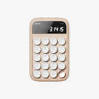 Lofree Dual Mode Wireless Number Pad (Milk Tea) (Blue Switch)