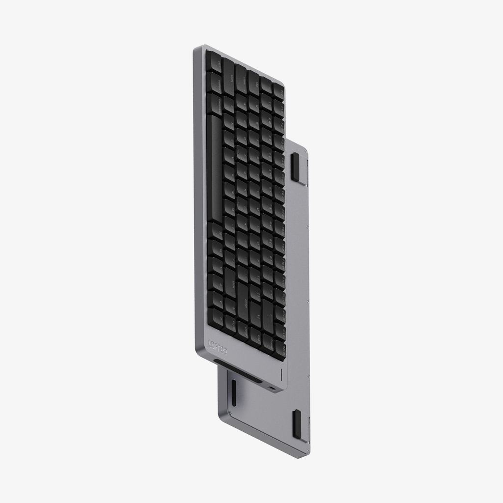 Lofree FLOW 2 84 Low Profile Hot-Swap Wireless Keyboard (Space Grey) (Pulse Switche)