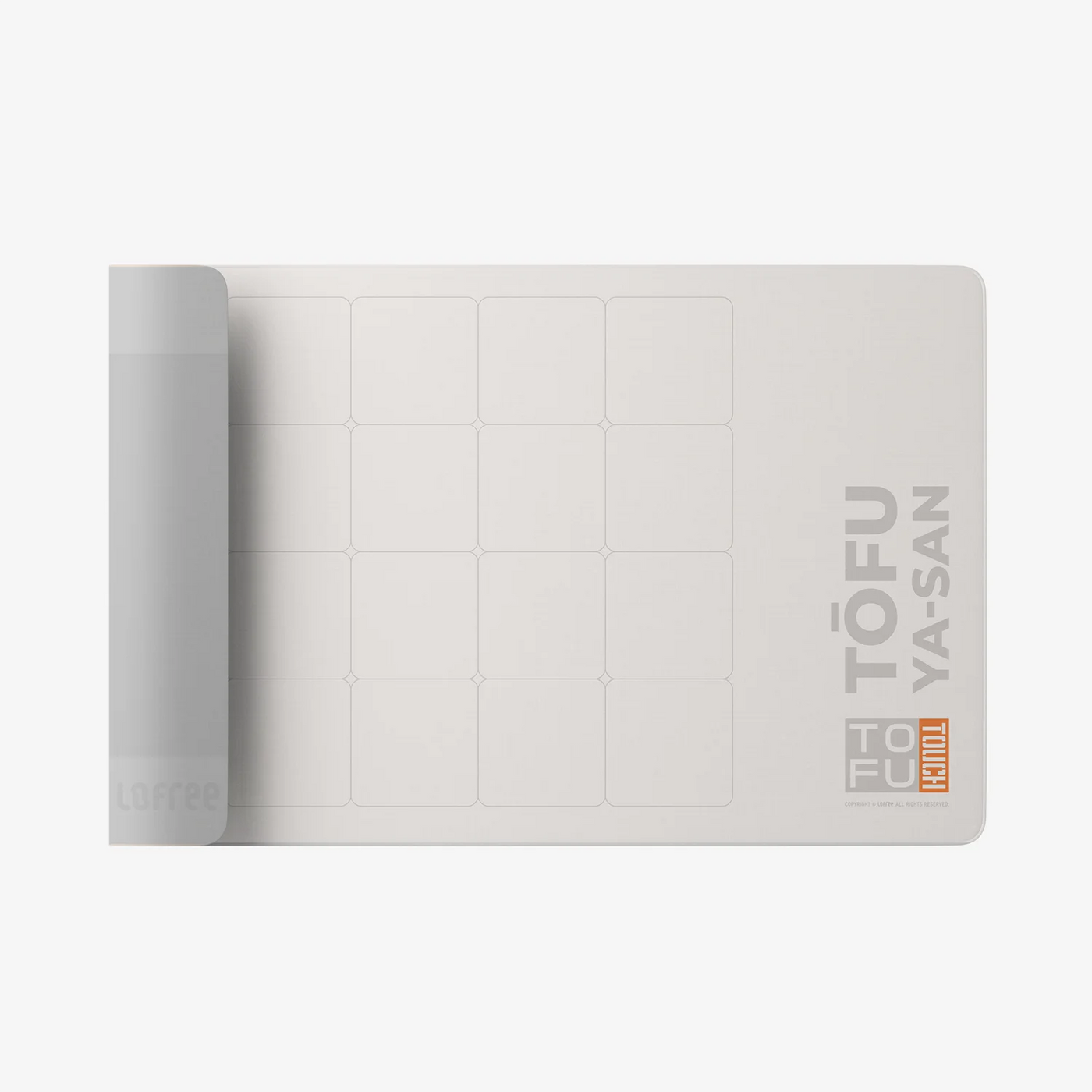 Lofree Full size 900mm x 400mm x 3mm Desk Mat (Tofu)