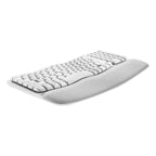 Logitech Ergo K860 Keyboard with Lift Vertical Mouse and Zone Vibe 100 for Mac (White)