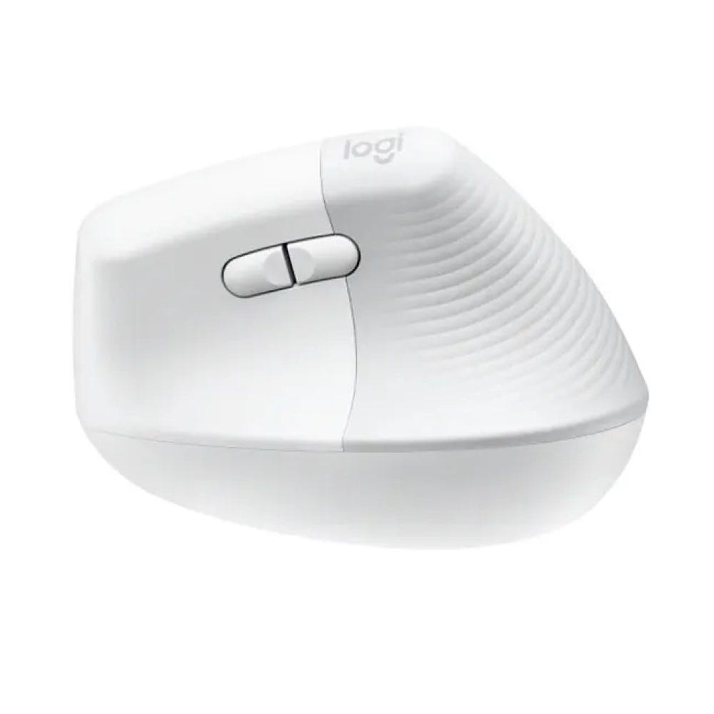 Logitech Ergo K860 Keyboard with Lift Vertical Mouse and Zone Vibe 100 for Mac (White)