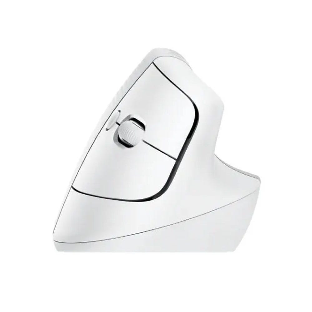 Logitech Ergo K860 Keyboard with Lift Vertical Mouse and Zone Vibe 100 for Mac (White)