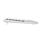 Logitech Ergo K860 Keyboard with Lift Vertical Mouse and Zone Vibe 100 for Mac (White)