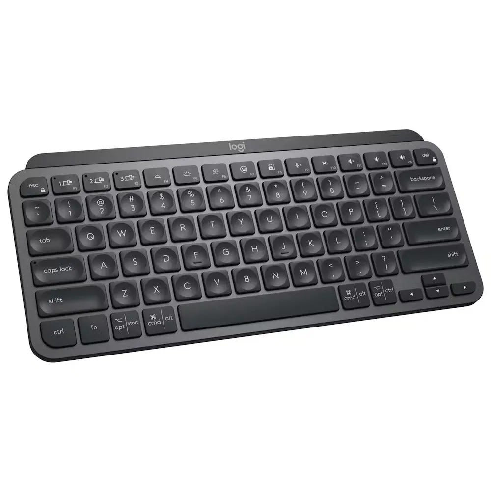 Logitech MX Keys Mini Keyboard with Anywhere 3S Mouse and StreamCam for Mac (Graphite)