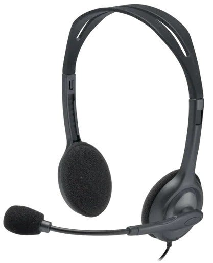 Logitech MK295 Keyboard and Mouse Combo with H111 Stereo Headset and C270 Webcam
