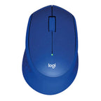 Logitech M331 SILENT PLUS Wireless Mouse (Blue) 