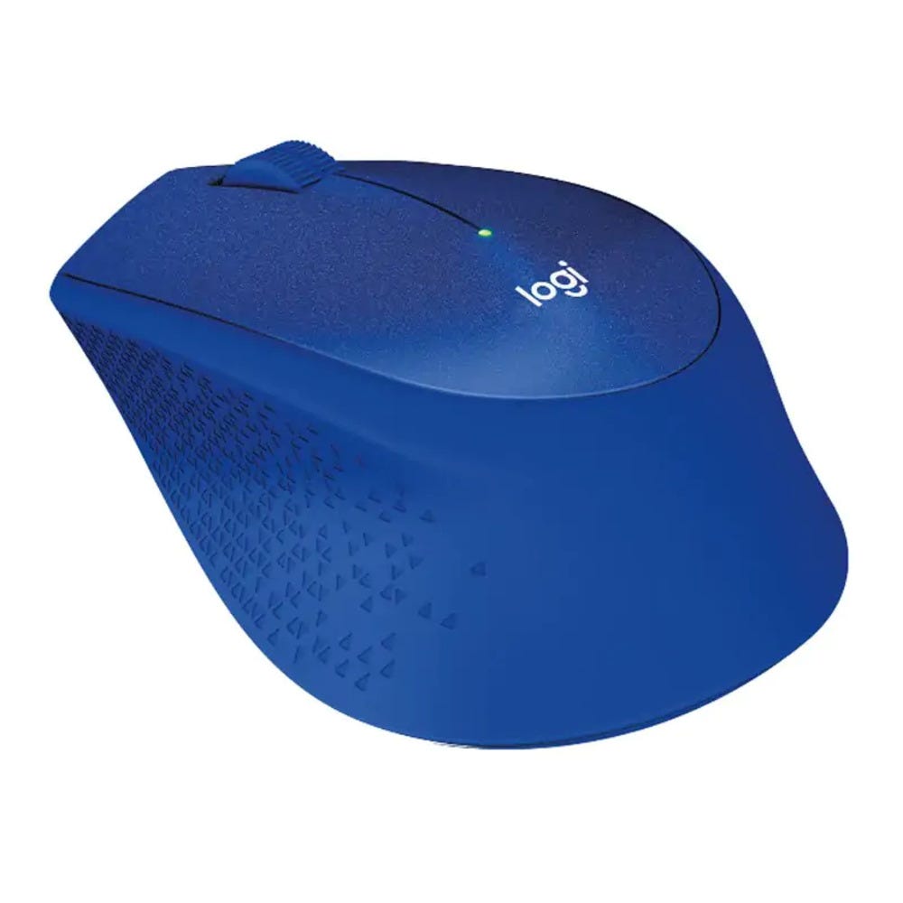 Logitech M331 SILENT PLUS Wireless Mouse (Blue) 