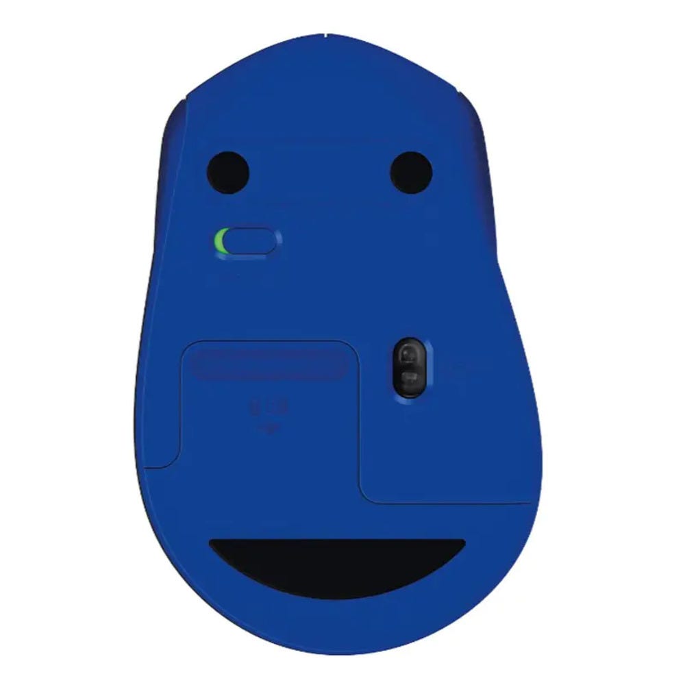 Logitech M331 SILENT PLUS Wireless Mouse (Blue) 