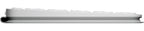 Logitech Keys-To-Go 2 Portable Wireless Keyboard Layout for iPad (Pale Grey)