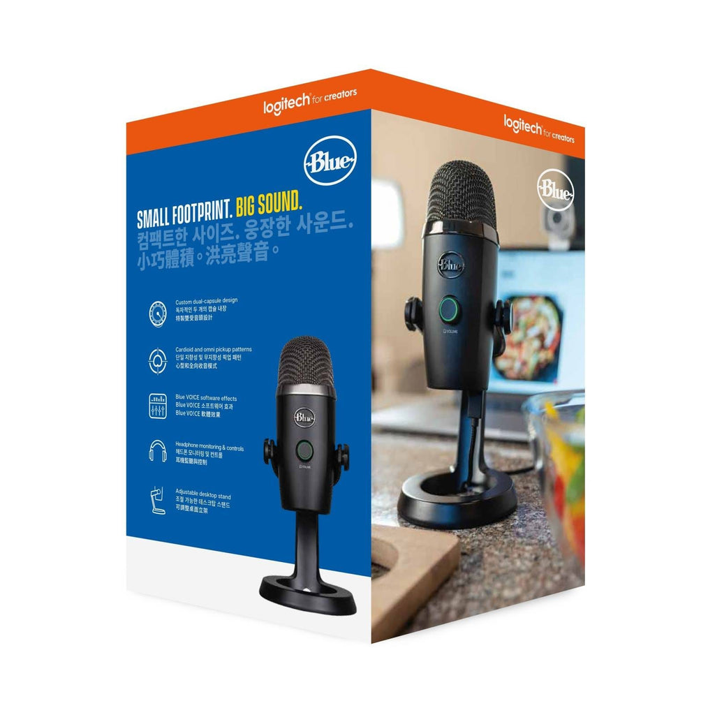 Logitech Blue Yeti Nano USB Mic (Black)