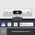 Logitech BRIO 500 FHD Webcam (Off White)
