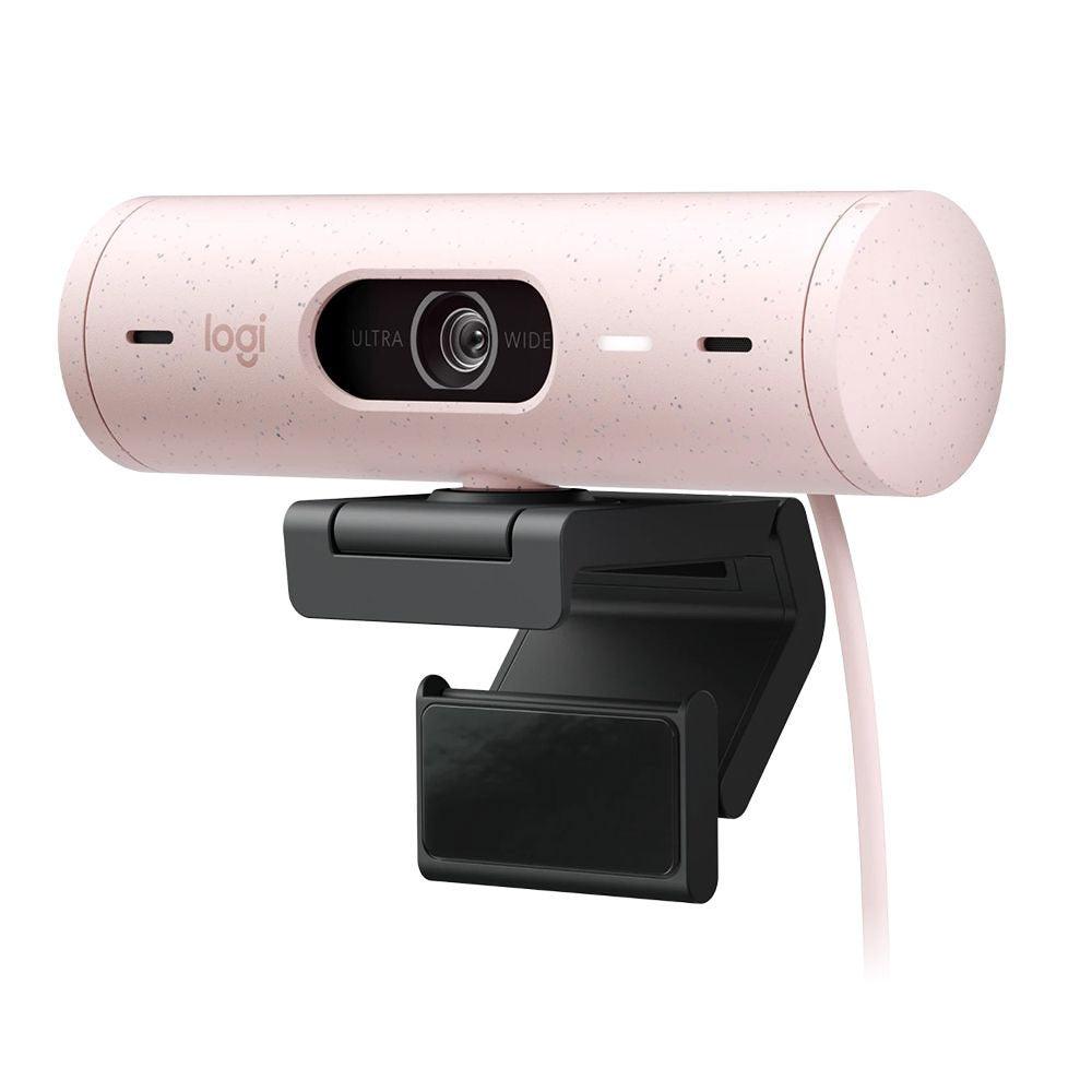 Logitech BRIO 500 FHD Webcam (Rose)