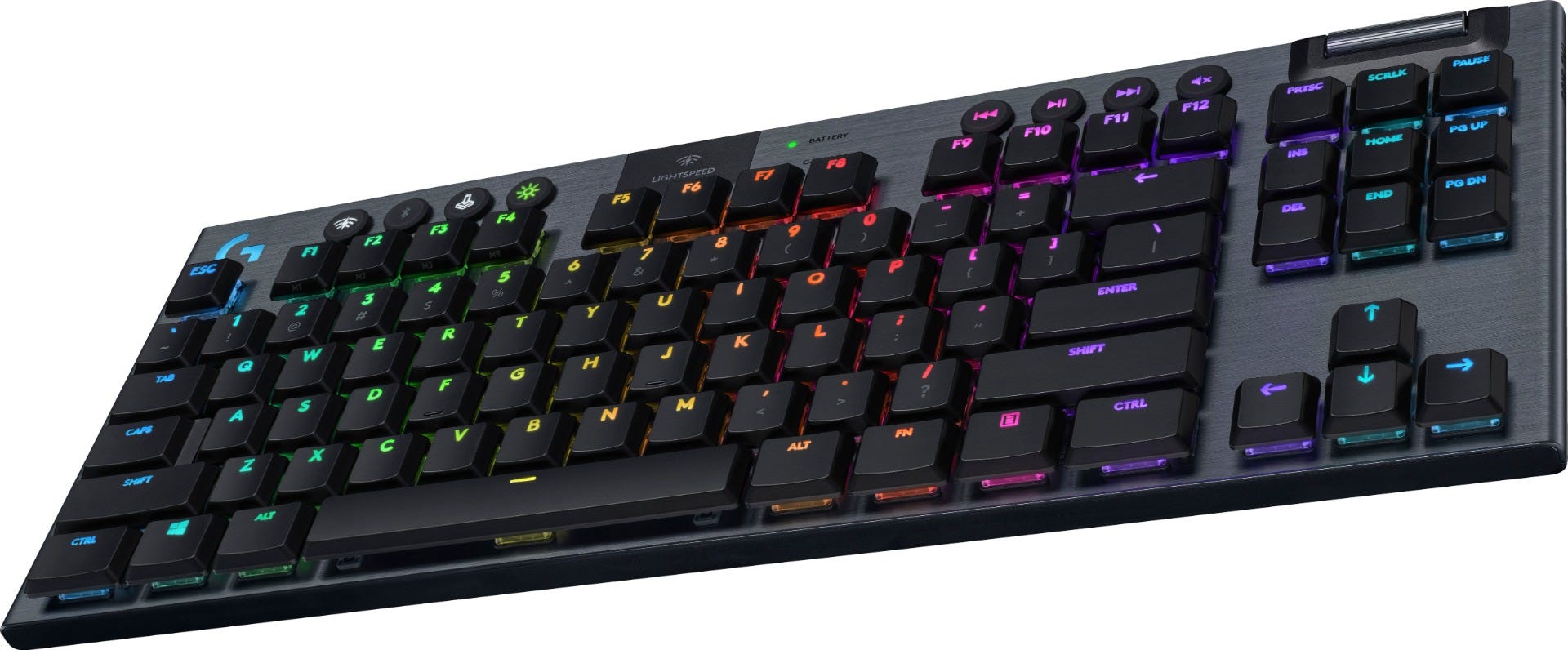 Logitech G915 TKL LIGHTSPEED Wireless Mechanical Gaming Keyboard (GL Clicky)