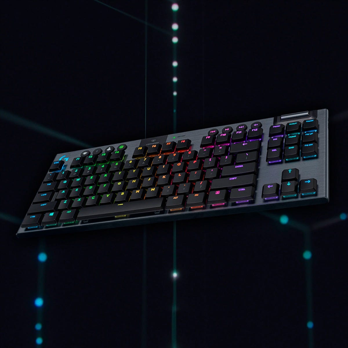 Logitech G915 TKL LIGHTSPEED Wireless Mechanical Gaming Keyboard (GL Clicky)