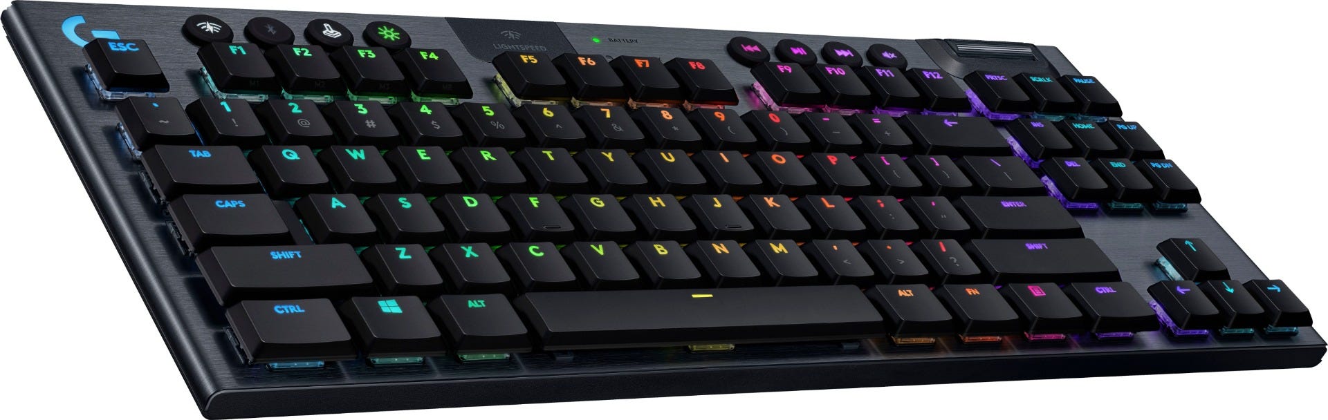 Logitech G915 TKL LIGHTSPEED Wireless Mechanical Gaming Keyboard (GL Clicky)