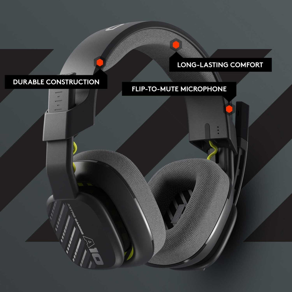 Logitech G ASTRO A10 Gen 2 Gaming Headset for Playstation 5 (Black)