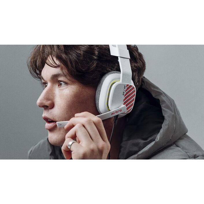 Logitech G ASTRO A10 Gen 2 Wired Gaming Headset for XBOX (White)