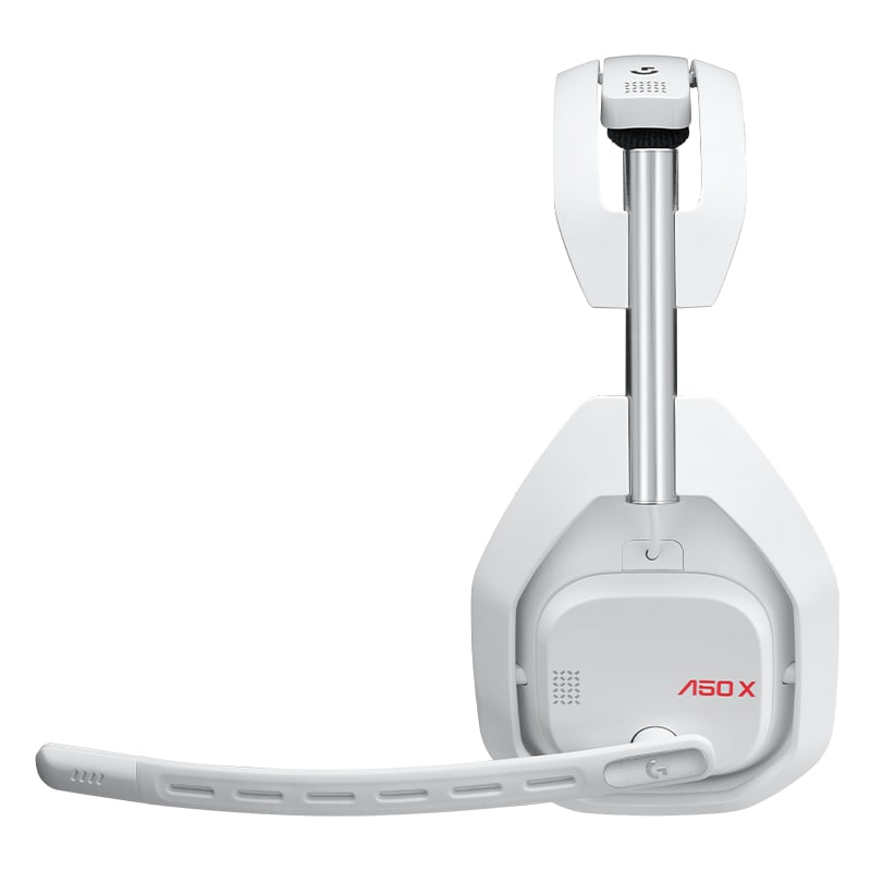 Logitech G ASTRO A50 X LIGHTSPEED Wireless Gaming Headset with Base (White)