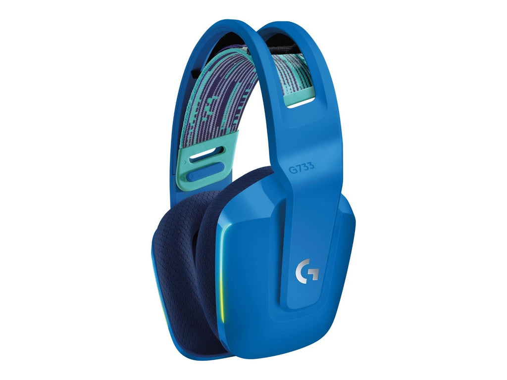 Logitech G G733 LIGHTSPEED Wireless RGB Gaming Headset (Blue)