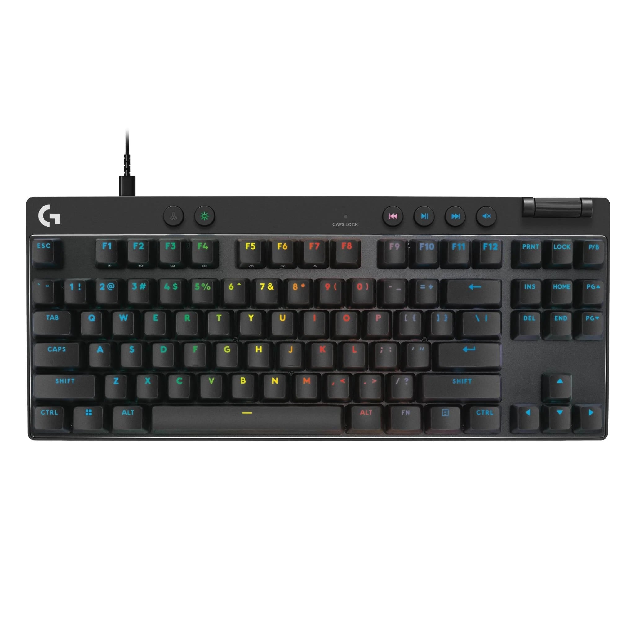 Logitech G PRO X TKL RAPID Gaming Keyboard (Magnetic Switches) (Black)